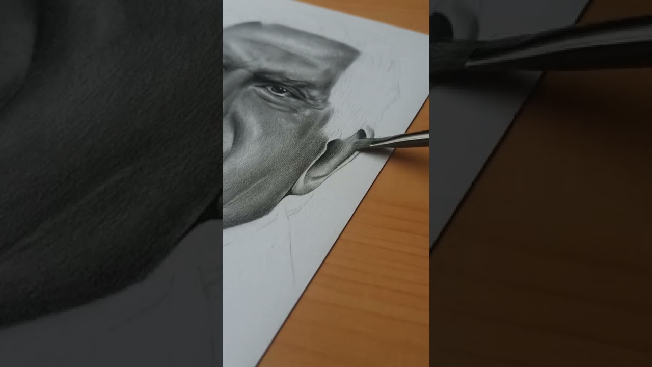 Ratan Tata drawing by Amit sikdar arts 