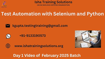 SELENIUM WITH PYTHON Python, Selenium WebDriver, PyTest Framework, Selenium Grid , Docker, Git, Git