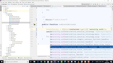Video135 FOSUserBundle redirection après le login selon le role du user