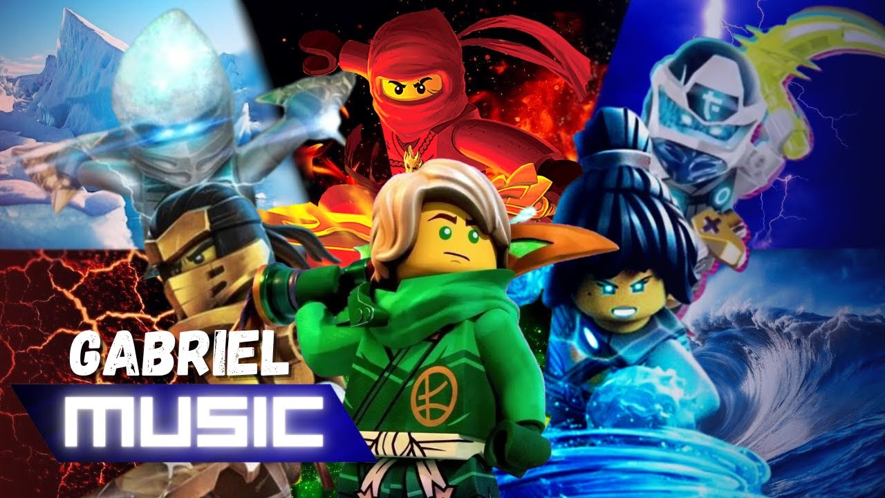 Elementos do destino | Rap do LEGO Ninjago | Gabriel Santos