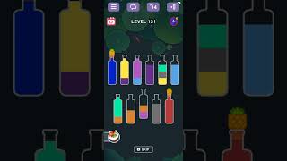 Hard Level | Water Sort Puzzle | Level 131 | Part 164 | Craft Gamer #trend #viral #gaming #trending