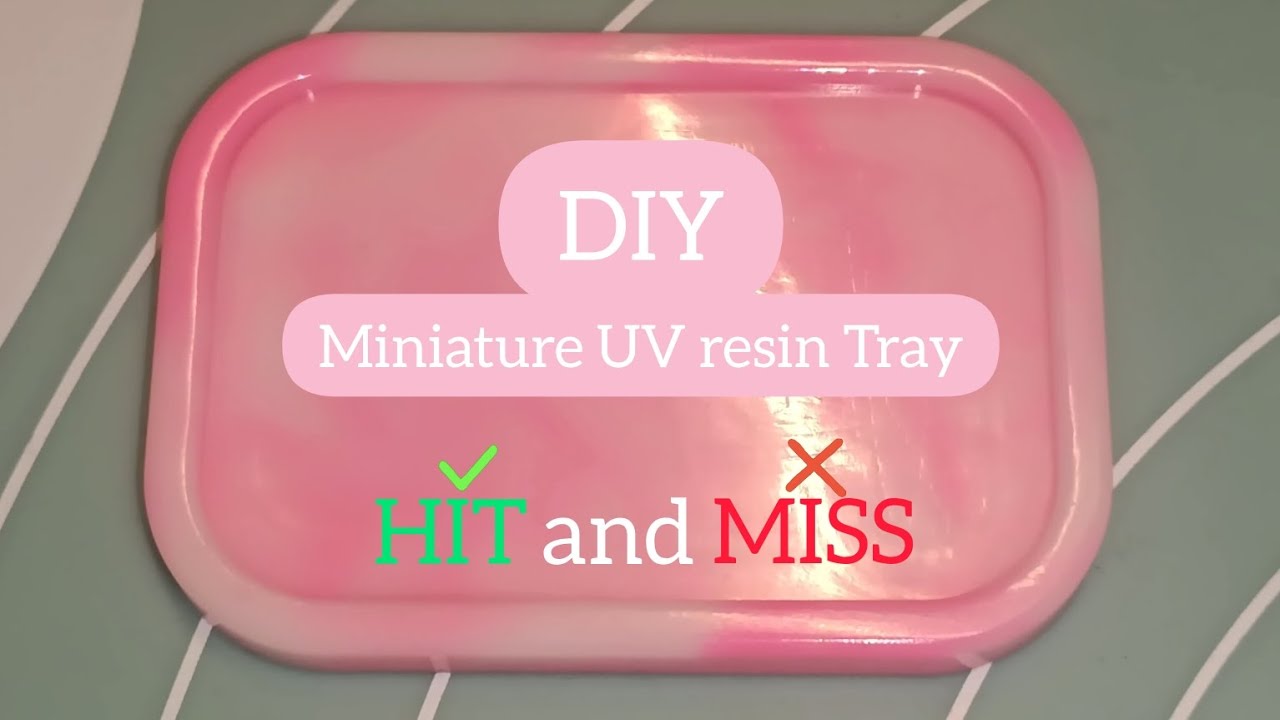 DIY - Water Decal on UV resin