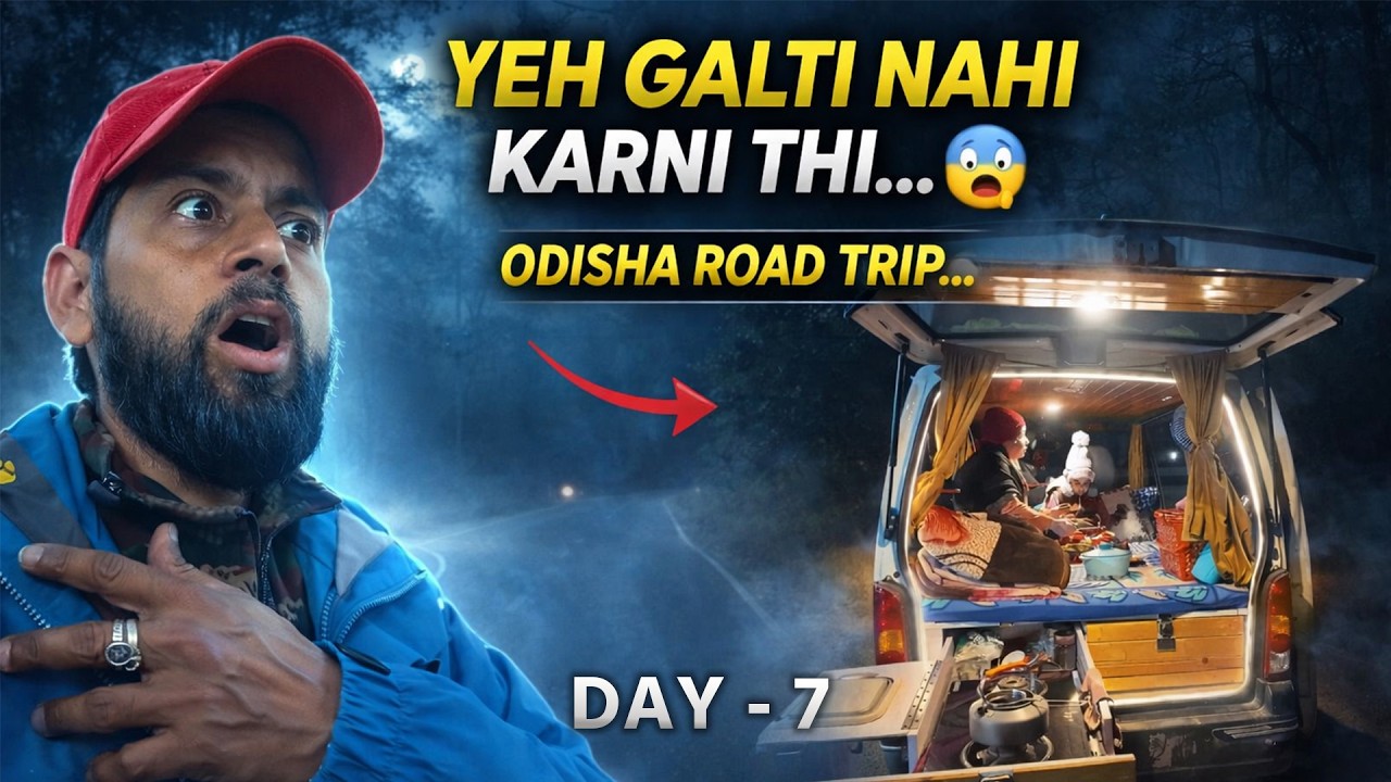 Tiny Caravan Survival: 7 Days with Family! 🚐 | क्या हम कर पाए
