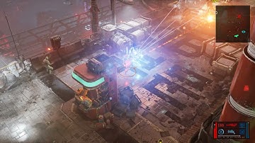 The Ascent - Weapons Testing: Strobos vs Mech ~10s