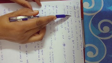 RRC Lec-1;BSc Maths Hon I; Number Theory; Division Algorithm