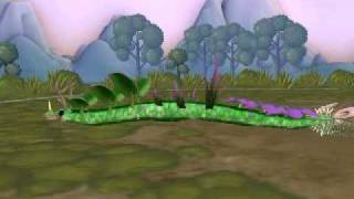 Funny Cute Spore Forest Snake