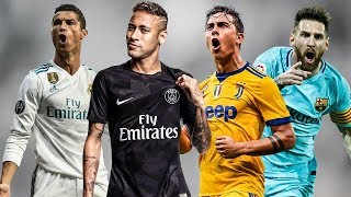 MESSI vs DYBALA vs NEYMAR vs RONALDO ● Shape of you vs Rockabye vs Enna Sona Mashup | 1080p