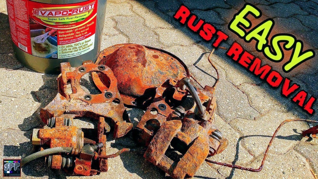 Rust Repair using Evapo-Rust Super Safe Rust Remover | Turbo LS S10 ...