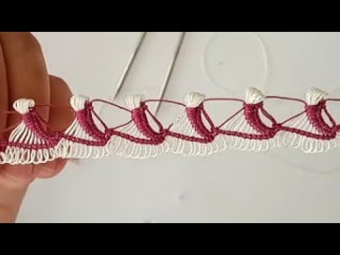 Çokk Güzel Firkete Oyası Yapımı ✅ Yapılışı Kolay 👍Çeyizlik Oya Örneği  Crochet Pattern