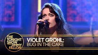 Violet Grohl: Bug in the Cake | The Tonight Show Starring Jimmy Fallon