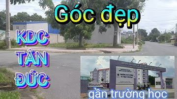 lô góc đẹp nhất nằm trên đường 23a và đường 15a tại kdc tân đức | đức hòa