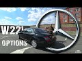 Подробный обзор опций W221. Видео только для любителей Mercedes