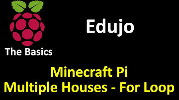 12 Using a For Loop in Minecraft Pi - Edujo