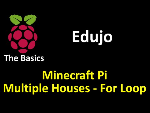 12 Using a For Loop in Minecraft Pi - Edujo