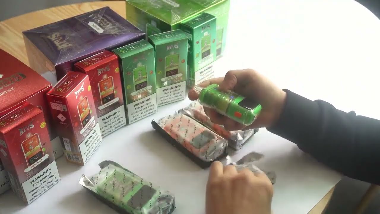 How long can an vape with a screen last after 30,000 puffs?