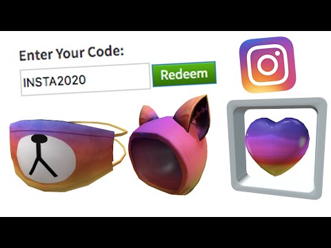 Free Roblox Instagram Promo Codes Items Youtube - instagram roblox codes