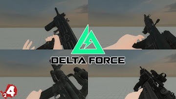 Left 4 Dead 2 : Delta Force Weapons ( Reload Animation )