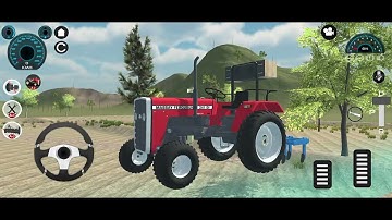 New Tractor Off-Road Driving - Indian Tractor Simulator 3D - Tractor Game Android Gameplay 