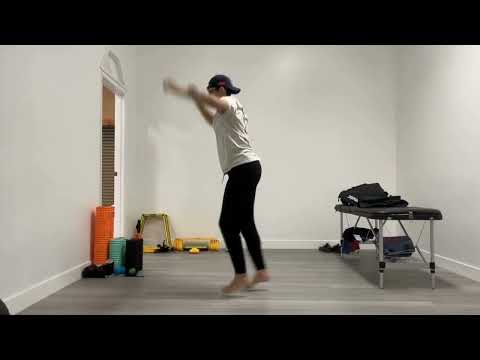 Parallel Stance to Split Squat Deceleration and Stick