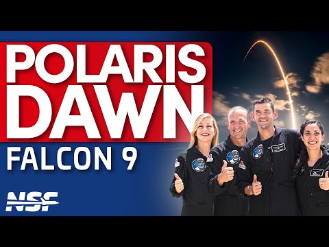 SpaceX Launches Polaris Dawn - First Commercial Spacewalk Crew