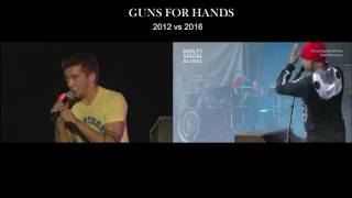 Twenty One Pilots-then vs now (Guns For Hands)