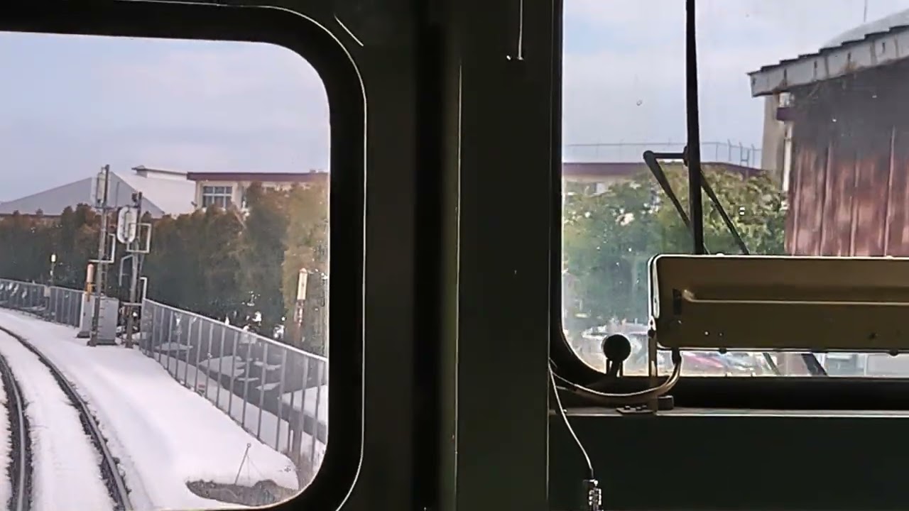 【後面展望】氷見線 越中中川駅から高岡駅
