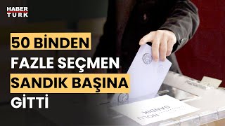 3 ilçe ve 4 beldede seçimler yenilendi: Oy verme işlemi sona erdi