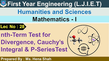 Lec-28_nth-Term Test, Cauchy