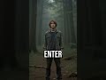 Enter if you dare. #Horror #ForestMystery #NightmareFuel