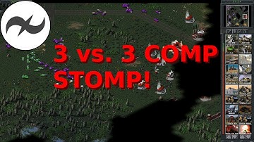 Dawn of the Tiberium Age: Comp Stomp -CRAFTSMAN(N) + ISeeMangos(S) + CapnClay(S) vs 2 hard and 1 med