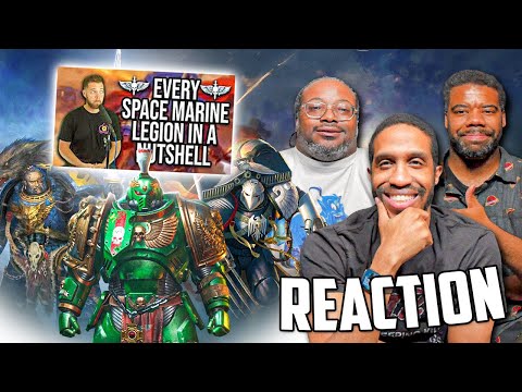 🚨 MIND-BENDING WARHAMMER LORE! | Breaking Down Every Space Marine Legion | First Time Reaction! 🚨