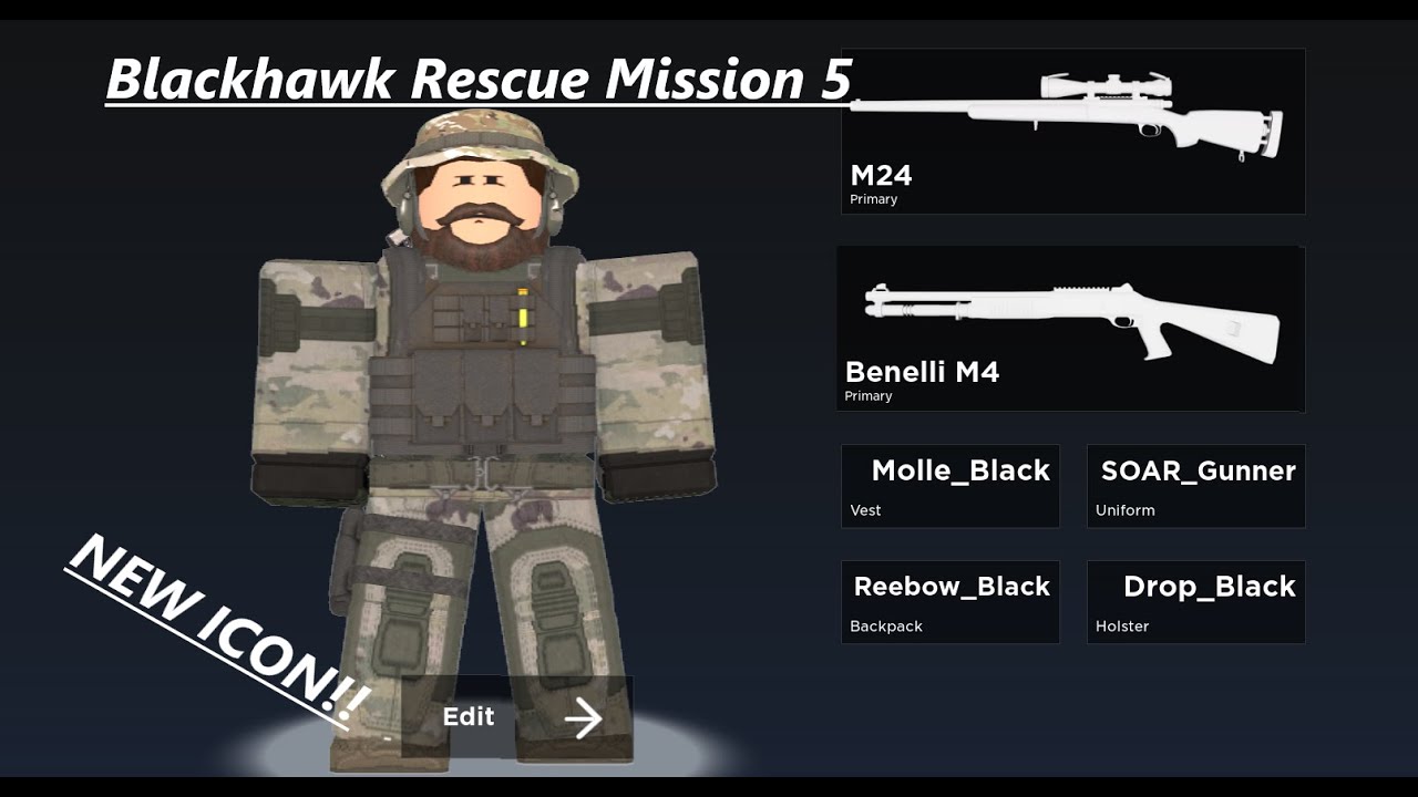 The Sniper And Shotgun In Blackhawk Are Op New Icon Roblox