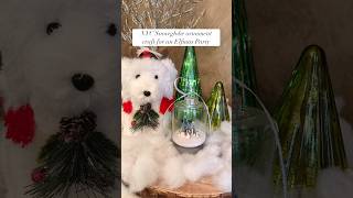 Let’s make a Buddy the Elf snowglobe ornament! #snowglobecraft #snowglobeornament #elfmoviecraft