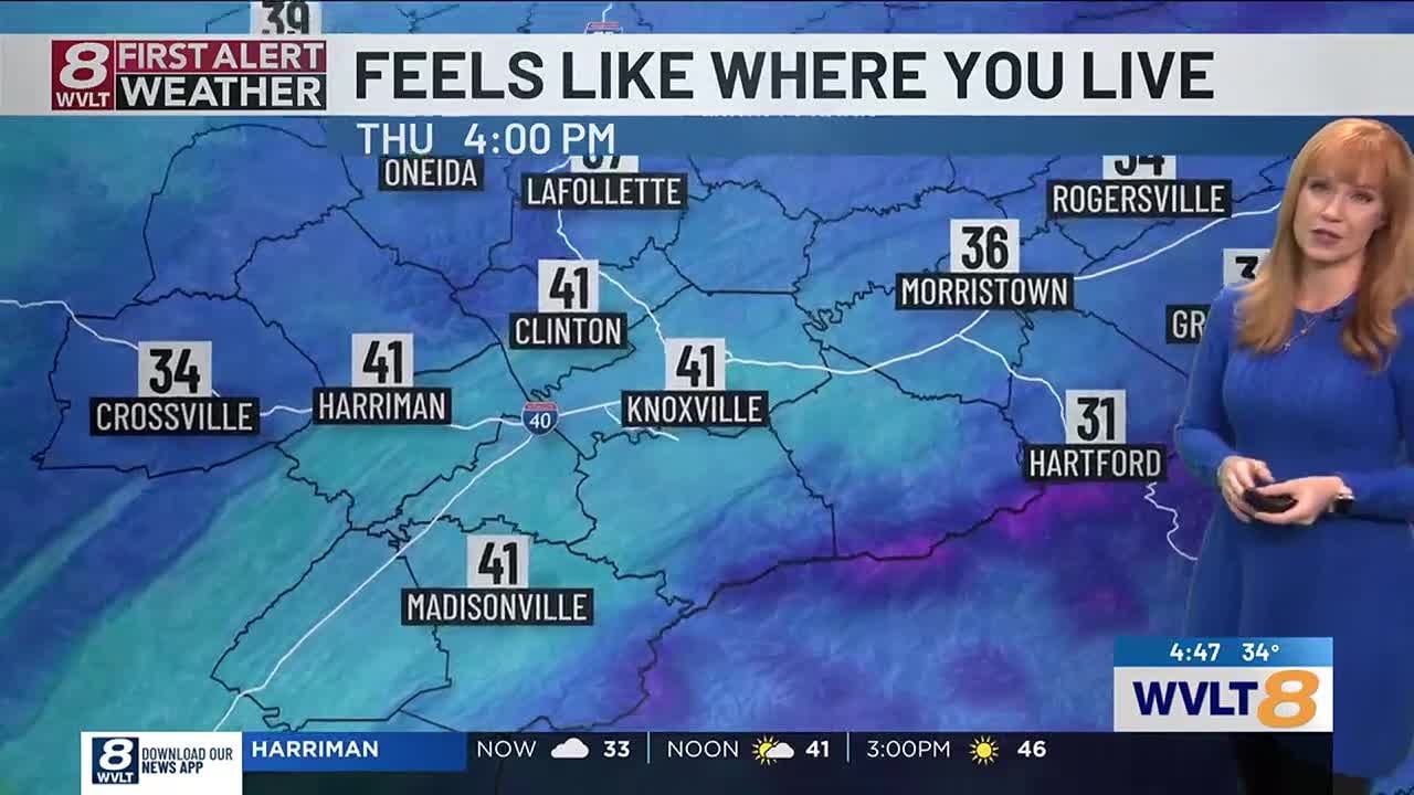 Cold winds today, milder days and some rain up next - YouTube