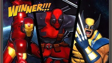 ULTIMATE MARVEL VS. CAPCOM 3 - Arcade Mode (Iron Man, Deadpool, Wolverine)