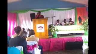 The HMTHS Principal's, Mr. Adam, Speech