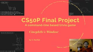 CS50P Final Project 🎬 Cinephile's Window 📺