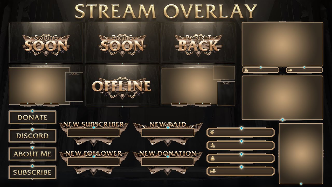 Twitch League of Legends Overlay - JUST CHATTING 2 by Alenarya on