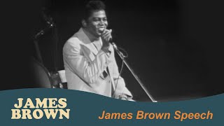 James Brown - Speech (Live at the Boston Garden, April 5th 1968)