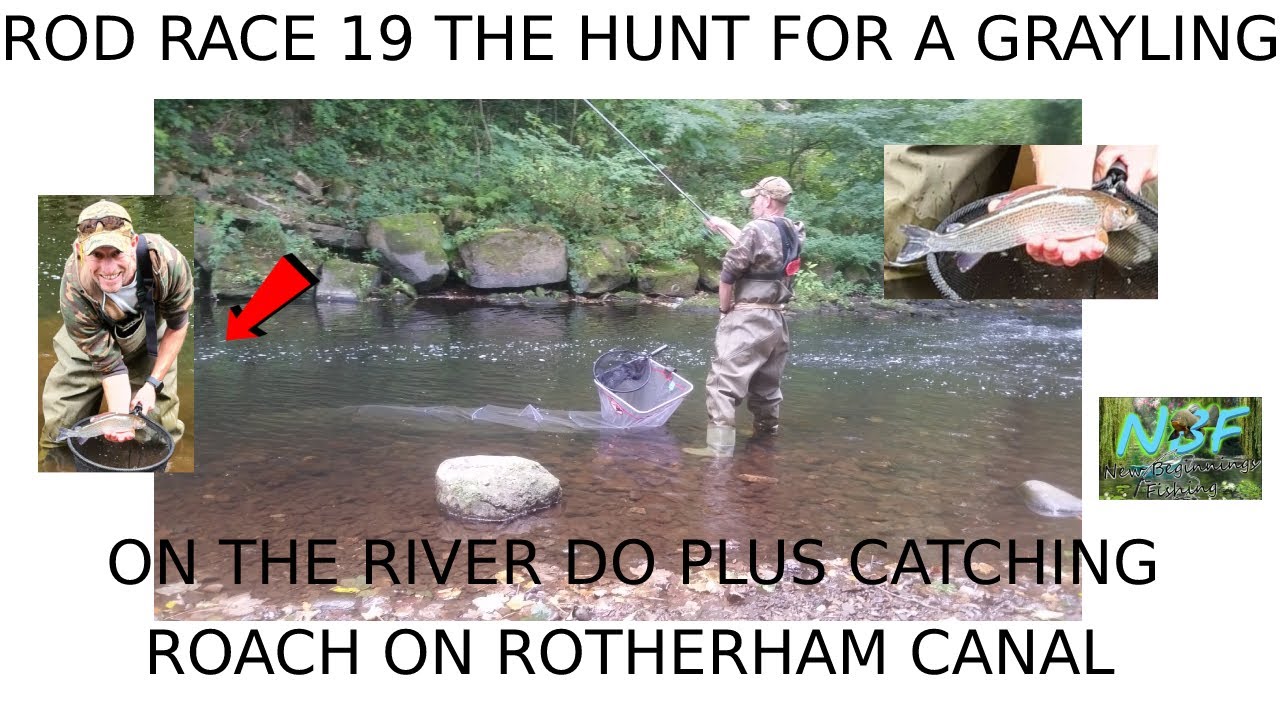 stick float fishing for grayling on the river Don and canal sheffield