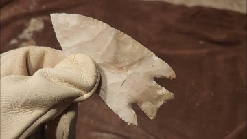 1417 - Flintknapping Heat Treated Marshall Point