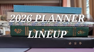 2026 PLANNER LINEUP | WHAT PLANNERS AM I USING IN 2026