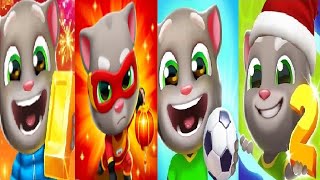 TALKING TOM GOLD RUN 2 VS TOM GOLD RUN 1 Chinese Version VS Christmas VS TALKING TOM HERO DASH screenshot 5