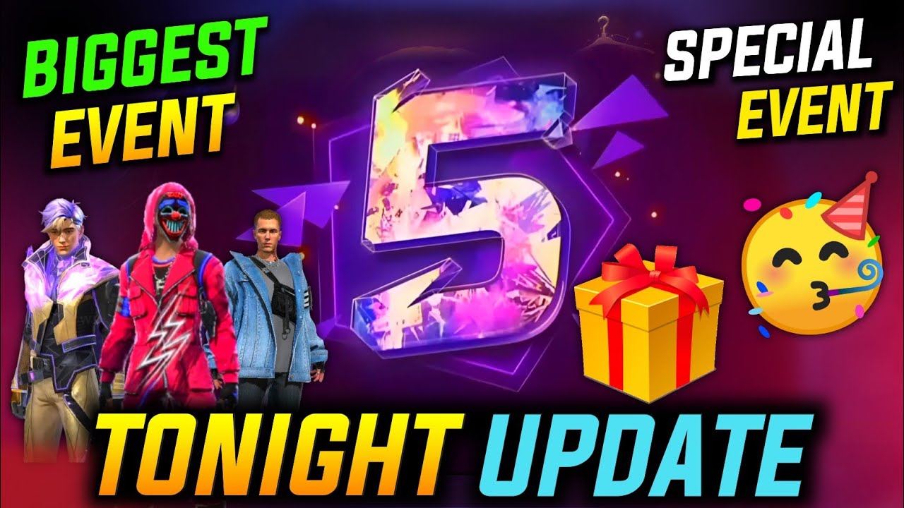 Tonight Update 🔥| Finally Biggest Special Event 🥳| 5th anniversary ...