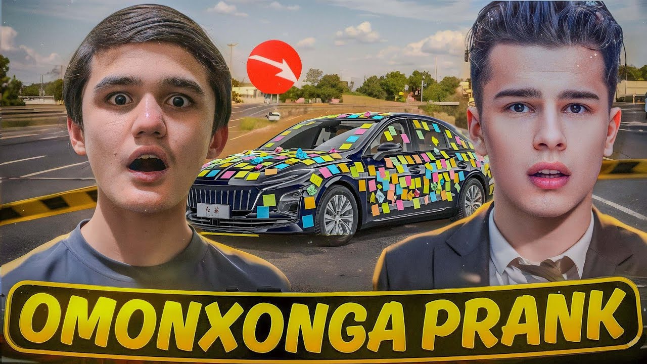 OMONXON Moshinasini PRANK Qildim!!!
