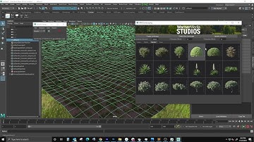 Landscaping Tool Maya Mash/ Arnold Standins
