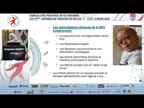 symposium: Maladie de Niemann-Pick: symptomes et diagnostic : Pr. I. AIT SAB