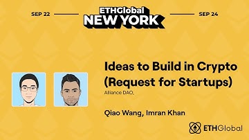 Alliance 🛠️ Ideas to Build in Crypto (Request for Startups)