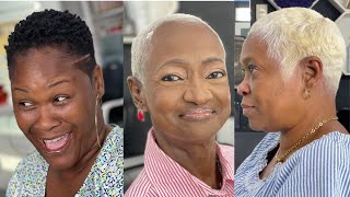 19 Youthful Short Natural Haircuts for Black Women Over 50 and Ladies | Wendy Styles