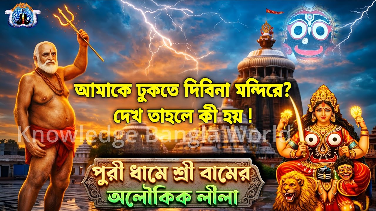 ওড়িশার মানুষ ও পাণ্ডাগণ সেদিন টের পেয়েছিল বঙ্গের এই সাধকের ক্ষমতার | পুরীতে ঘটালেন এই লীলা | Bamdeb